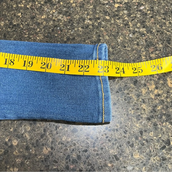 Levi's Medium Blue Wash Pull-On Little Girls 7 Jegging Denim Jean Legging Pants - Picture 6 of 8